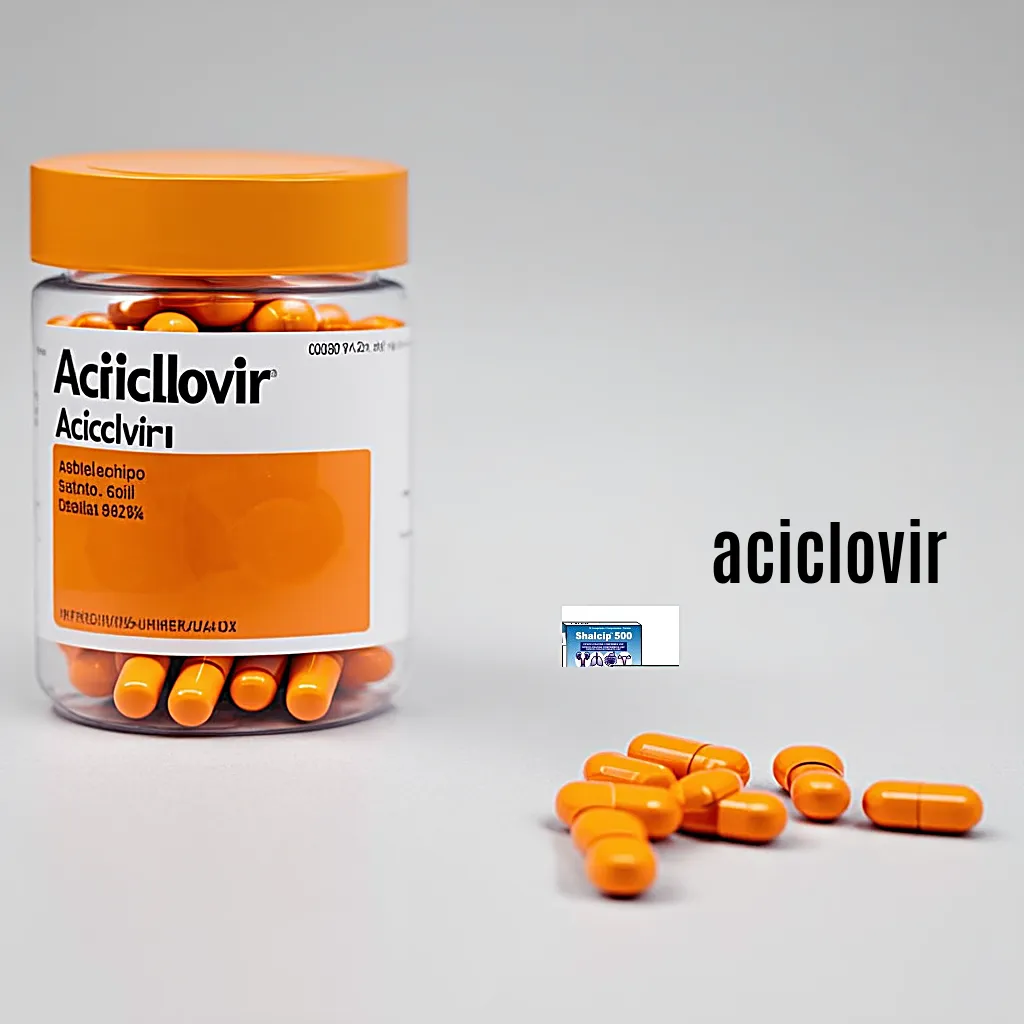 El aciclovir se puede comprar sin receta medica